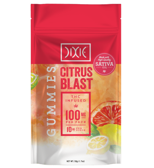 DIXIE Signature Citrus Blast Gummies